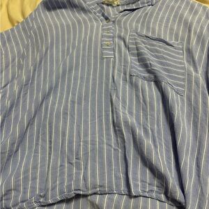 Blue stripped shirt